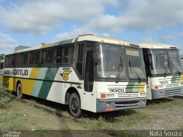 Empresa Gontijo de Transportes 3020 na cidade de Contagem, Minas Gerais, Brasil, por Natã  Souza. ID da foto: 2516272.