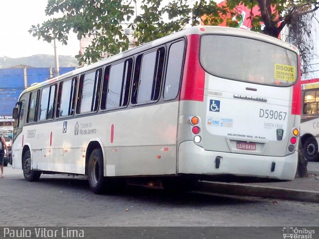 Viação Andorinha Rio D59067 na cidade de Rio de Janeiro, Rio de Janeiro, Brasil, por Paulo Vitor Lima. Número da foto: #2516667.