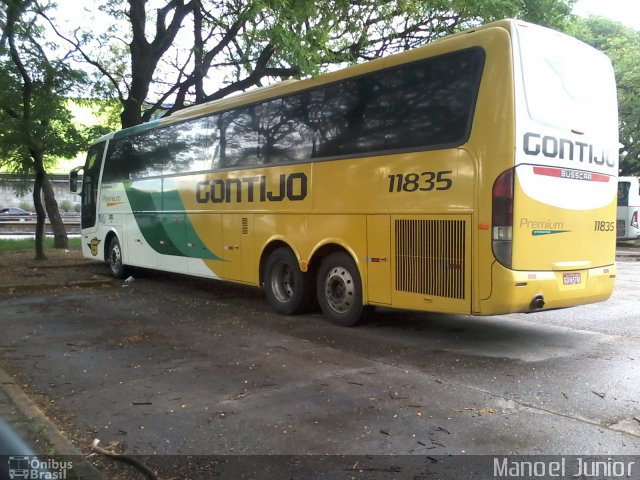 Empresa Gontijo de Transportes 11835 na cidade de São Paulo, São Paulo, Brasil, por Manoel Junior. ID da foto: 2516563.