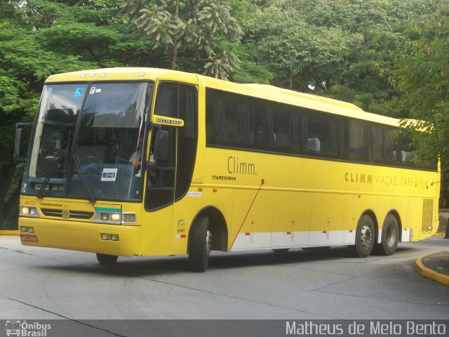 Viação Itapemirim 44101 na cidade de São Paulo, São Paulo, Brasil, por Matheus de Melo Bento. ID da foto: 2518544.