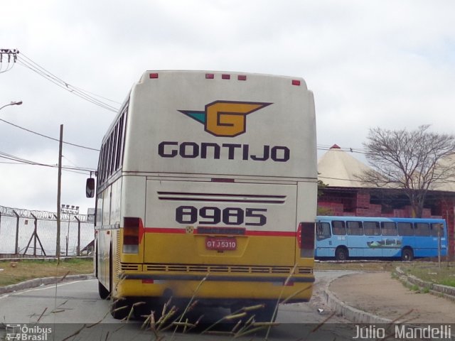 Empresa Gontijo de Transportes 8985 na cidade de Belo Horizonte, Minas Gerais, Brasil, por Júlio  Mandelli. ID da foto: 2518700.