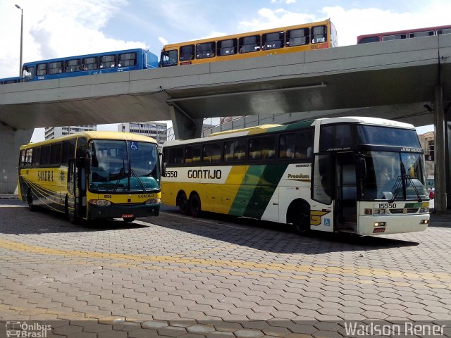 Empresa Gontijo de Transportes 15550 na cidade de Belo Horizonte, Minas Gerais, Brasil, por Wadson Rener. Número da foto: #2520311.