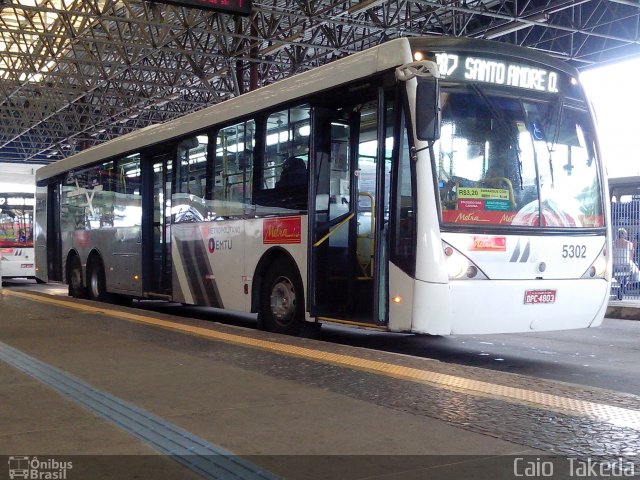 Metra - Sistema Metropolitano de Transporte 5302 na cidade de Santo André, São Paulo, Brasil, por Caio  Takeda. ID da foto: 2520365.