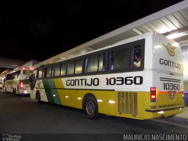 Empresa Gontijo de Transportes 10360 - ESTAçãO JOSé CâNDIDO DA SILVEIRA na cidade de Belo Horizonte, Minas Gerais, Brasil, por Maurício Nascimento. Número da foto: #2520560.