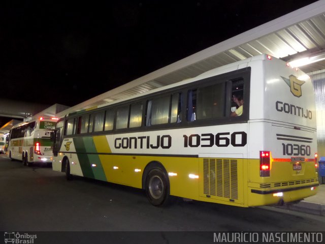 Empresa Gontijo de Transportes 10360 - Estação José Cândido da Silveira na cidade de Belo Horizonte, Minas Gerais, Brasil, por Maurício Nascimento. ID da foto: 2520560.