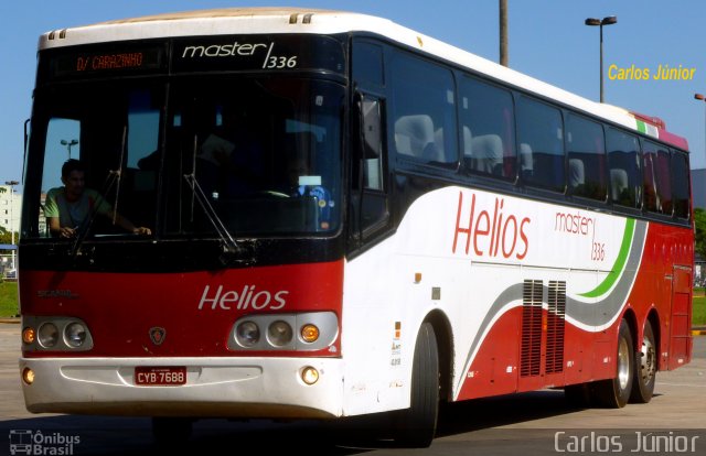 Helios Coletivos e Cargas 336 na cidade de Goiânia, Goiás, Brasil, por Carlos Júnior. Número da foto: #2520185.