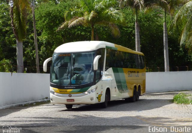 Empresa Gontijo de Transportes 18025 na cidade de Fortaleza, Ceará, Brasil, por Edson  Duarte de Lima. Número da foto: #2520525.
