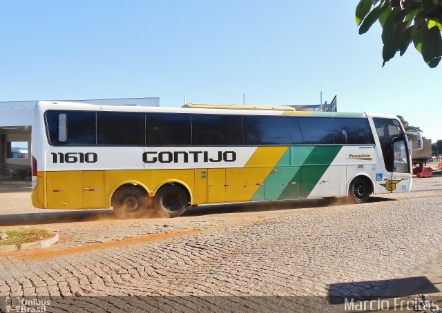 Empresa Gontijo de Transportes 11610 na cidade de Ribeirão Preto, São Paulo, Brasil, por Marcio Freitas. Número da foto: #2520636.