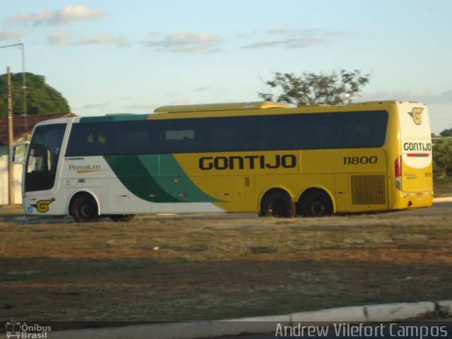 Empresa Gontijo de Transportes 11800 na cidade de Pirapora, Minas Gerais, Brasil, por Andrew Campos. Número da foto: #2521284.