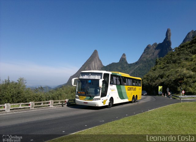 Empresa Gontijo de Transportes 12775 na cidade de Teresópolis, Rio de Janeiro, Brasil, por Leonardo Costa. ID da foto: 2521517.