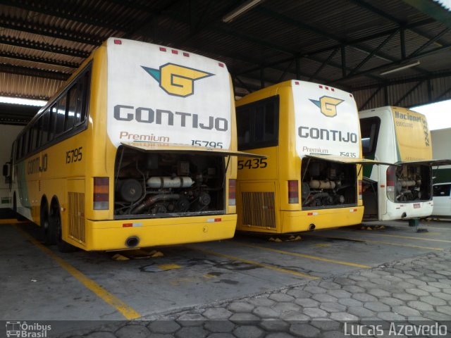 Empresa Gontijo de Transportes 15795 na cidade de Governador Valadares, Minas Gerais, Brasil, por Lucas Azevedo. ID da foto: 2522775.