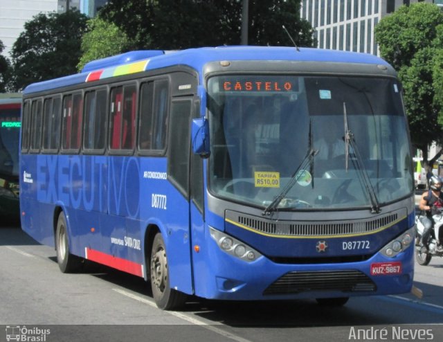 Expresso Pégaso D87772 na cidade de Rio de Janeiro, Rio de Janeiro, Brasil, por André Neves . Número da foto: #2521728.