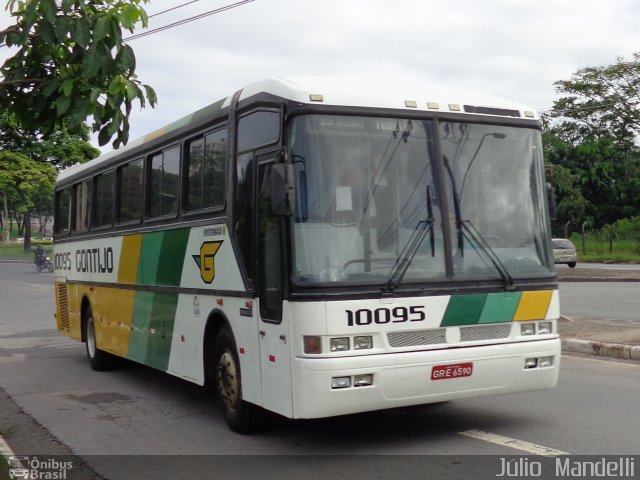 Empresa Gontijo de Transportes 10095 na cidade de Belo Horizonte, Minas Gerais, Brasil, por Júlio  Mandelli. ID da foto: 2523714.