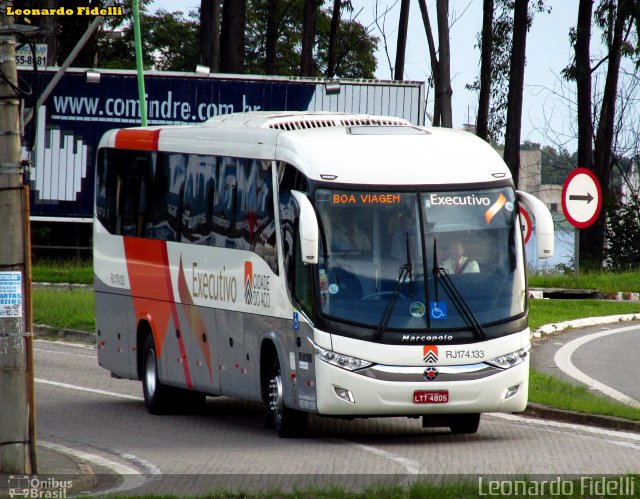 Viação Cidade do Aço RJ 174.133 na cidade de Resende, Rio de Janeiro, Brasil, por Leonardo Fidelli. Número da foto: #2523038.