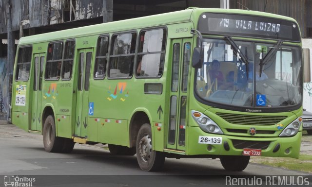 Viação Gonçalves 26-139 na cidade de São Luís, Maranhão, Brasil, por Romulo de Oliveira Clementino. Número da foto: #2523023.