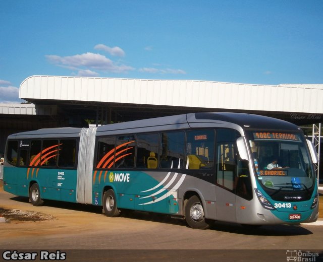 Expresso Luziense > Territorial Com. Part. e Empreendimentos 30413 na cidade de Belo Horizonte, Minas Gerais, Brasil, por César Ônibus. ID da foto: 2525010.