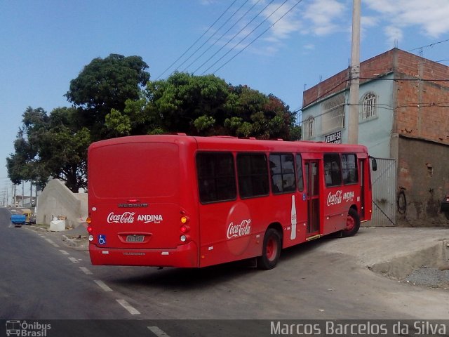 Andina Brasil 9497 na cidade de Cariacica, Espírito Santo, Brasil, por Marcos Barcelos da Silva. Número da foto: #2525652.