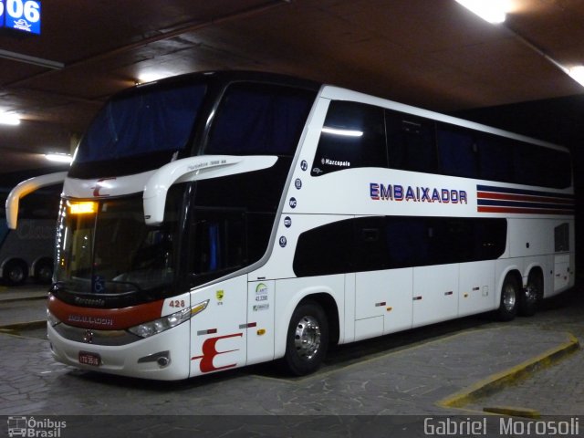 Expresso Embaixador 428 na cidade de Pelotas, Rio Grande do Sul, Brasil, por Gabriel  Morosoli. Número da foto: #2566001.