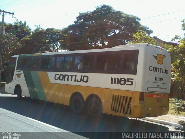 Empresa Gontijo de Transportes 11185 na cidade de Belo Horizonte, Minas Gerais, Brasil, por Maurício Nascimento. ID da foto: 2565759.