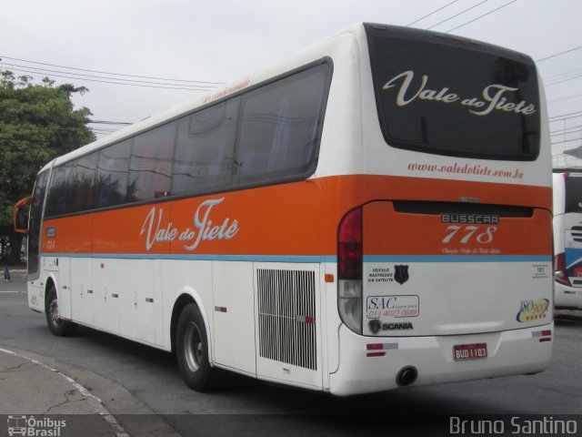 Viação Vale do Tietê 778 na cidade de São Paulo, São Paulo, Brasil, por Bruno Santino. Número da foto: #2564809.
