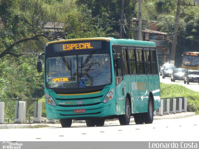 FAOL - Friburgo Auto Ônibus 006 na cidade de Nova Friburgo, Rio de Janeiro, Brasil, por Leonardo Costa. Número da foto: #2565385.