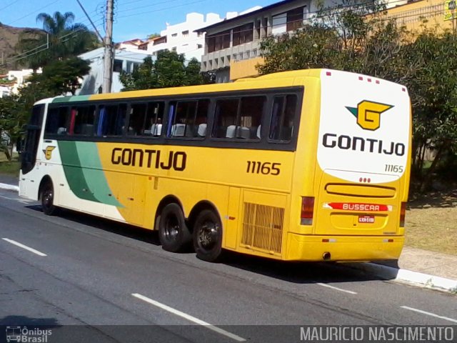 Empresa Gontijo de Transportes 11165 na cidade de Belo Horizonte, Minas Gerais, Brasil, por Maurício Nascimento. ID da foto: 2565771.