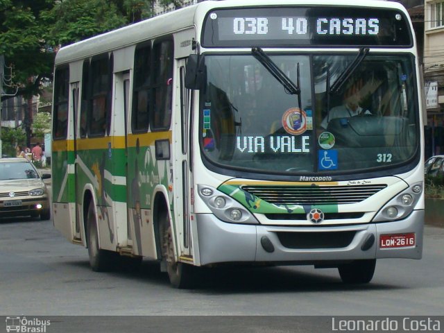 Viação Dedo de Deus 312 na cidade de Teresópolis, Rio de Janeiro, Brasil, por Leonardo Costa. Número da foto: #2565635.