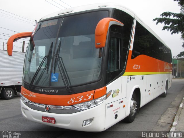 Viação Vale do Tietê 833 na cidade de São Paulo, São Paulo, Brasil, por Bruno Santino. Número da foto: #2564806.
