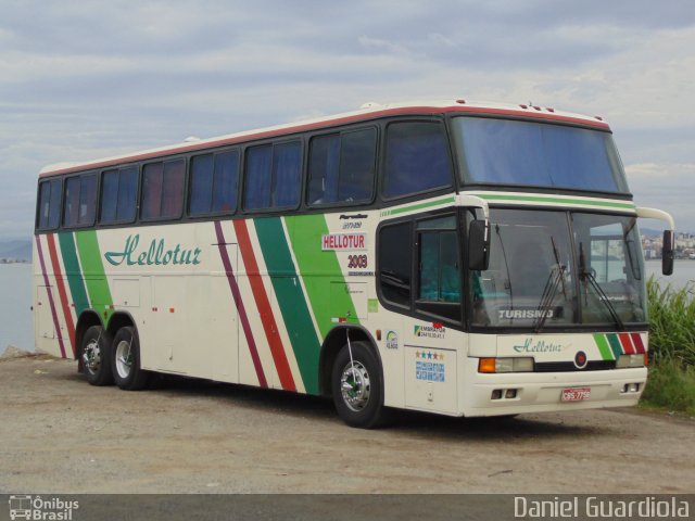 Hellotur – Transportes Hello 2003 na cidade de Florianópolis, Santa Catarina, Brasil, por Daniel Guardiola. ID da foto: 2565405.