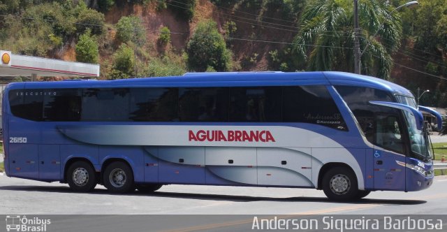 Viação Águia Branca 26150 na cidade de João Neiva, Espírito Santo, Brasil, por Anderson Siqueira Barbosa. Número da foto: #2581831.