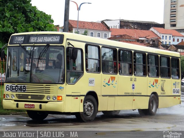 Empresa São Benedito 68-048 na cidade de São Luís, Maranhão, Brasil, por João Victor. ID da foto: 2582303.