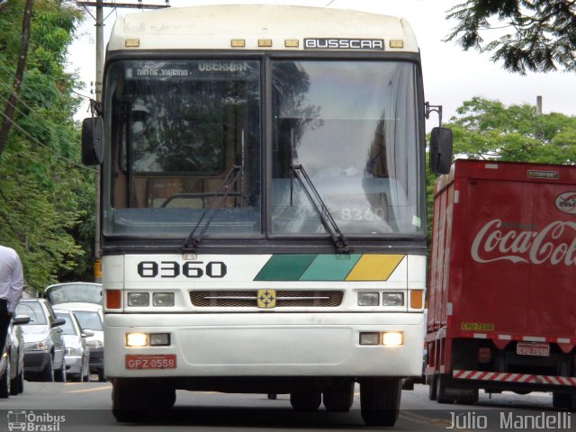 Empresa Gontijo de Transportes 8360 na cidade de Belo Horizonte, Minas Gerais, Brasil, por Júlio  Mandelli. ID da foto: 2581955.