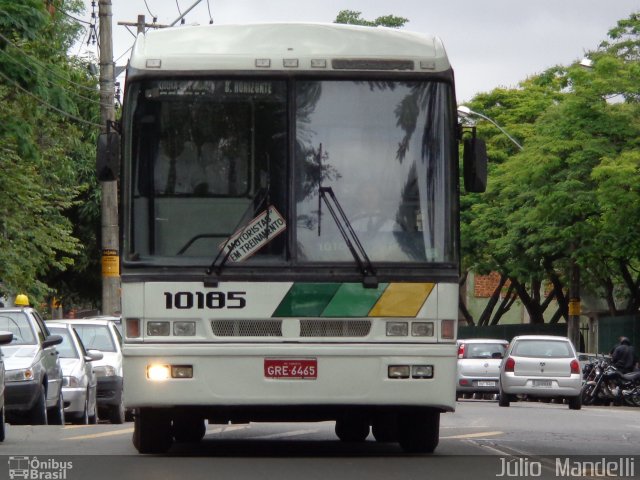 Empresa Gontijo de Transportes 10185 na cidade de Belo Horizonte, Minas Gerais, Brasil, por Júlio  Mandelli. ID da foto: 2581969.