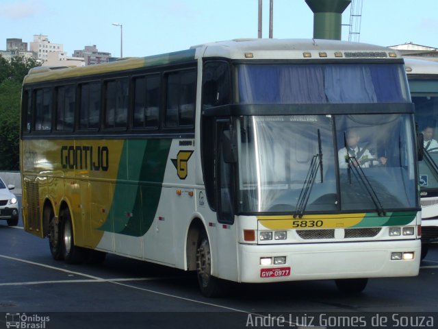 Empresa Gontijo de Transportes 5830 na cidade de Belo Horizonte, Minas Gerais, Brasil, por André Luiz Gomes de Souza. ID da foto: 2582422.