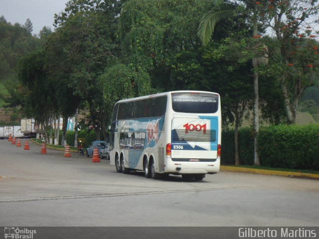 Auto Viação 1001 2506 na cidade de Queluz, São Paulo, Brasil, por Gilberto Martins. Número da foto: #2582491.