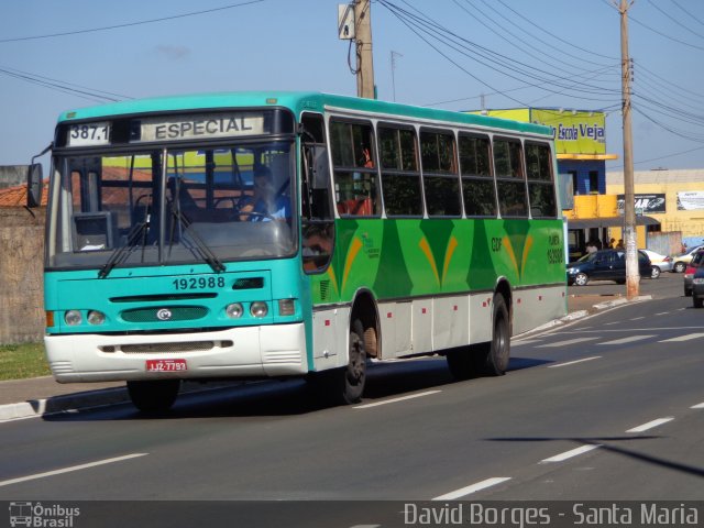 Viação Planeta 192988 na cidade de Santa Maria, Distrito Federal, Brasil, por David Borges. Número da foto: #2581315.