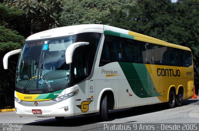 Empresa Gontijo de Transportes 18185 na cidade de São Paulo, São Paulo, Brasil, por Cristiano Soares da Silva. Número da foto: #2583533.