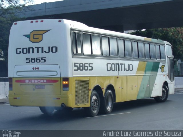 Empresa Gontijo de Transportes 5865 na cidade de Belo Horizonte, Minas Gerais, Brasil, por André Luiz Gomes de Souza. ID da foto: 2583857.