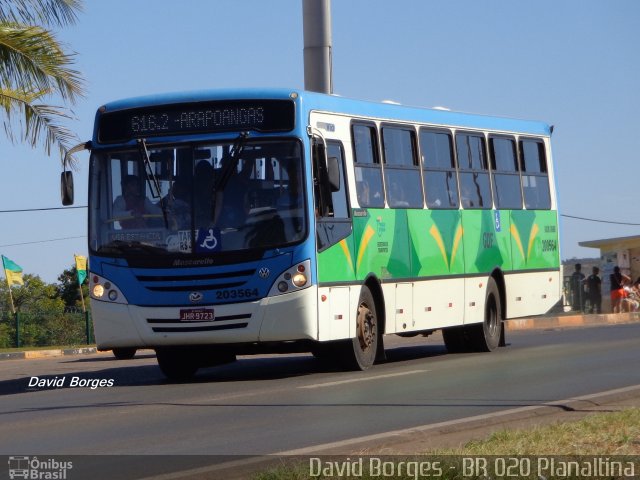 Expresso Riacho Grande 203564 na cidade de Planaltina, Distrito Federal, Brasil, por David Borges. ID da foto: 2583930.