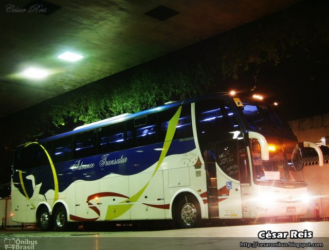 Advance Transatur 3892 na cidade de Belo Horizonte, Minas Gerais, Brasil, por César Ônibus. ID da foto: 2582888.