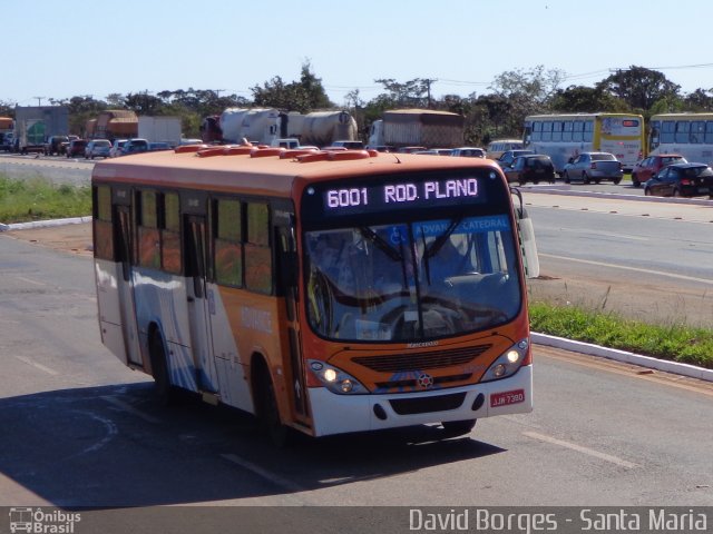 Advance Catedral Transportes 14223 na cidade de Santa Maria, Distrito Federal, Brasil, por David Borges. Número da foto: #2583882.