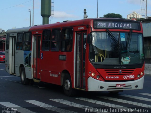 Transimão 07150 na cidade de Belo Horizonte, Minas Gerais, Brasil, por André Luiz Gomes de Souza. Número da foto: #2583896.