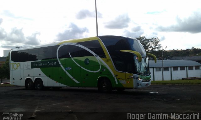 Expresso Princesa dos Campos 6339 na cidade de Pato Branco, Paraná, Brasil, por Roger Damim Maccarini. Número da foto: #2584013.