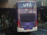 UTIL - União Transporte Interestadual de Luxo 11201 na cidade de Belo Horizonte, Minas Gerais, Brasil, por Daniel Saraiva Cordeiro. Número da foto: #:id.