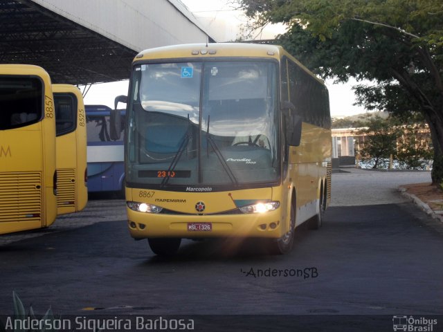 Viação Itapemirim 8867 na cidade de Vitória, Espírito Santo, Brasil, por Anderson Siqueira Barbosa. Número da foto: #2585209.