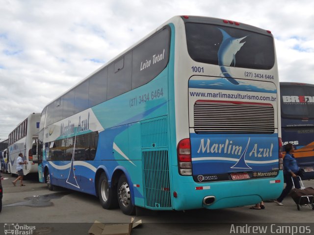 Marlim Azul Turismo 1001 na cidade de São Paulo, São Paulo, Brasil, por Andrew Campos. ID da foto: 2585303.