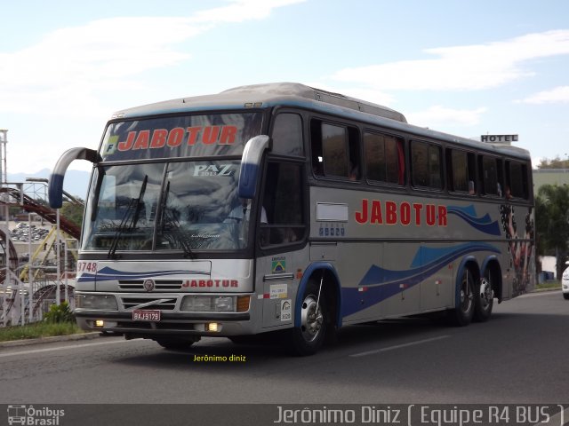 Jabotur Turismo 9748 na cidade de Aparecida, São Paulo, Brasil, por Jerônimo Diniz. Número da foto: #2584765.