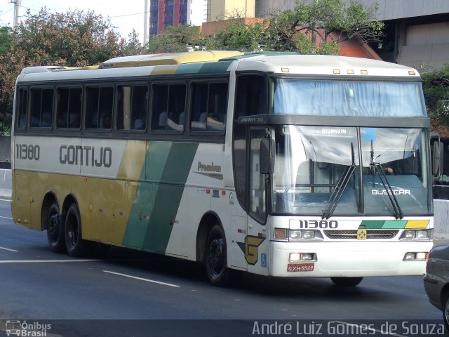 Empresa Gontijo de Transportes 11380 na cidade de Belo Horizonte, Minas Gerais, Brasil, por André Luiz Gomes de Souza. ID da foto: 2584591.