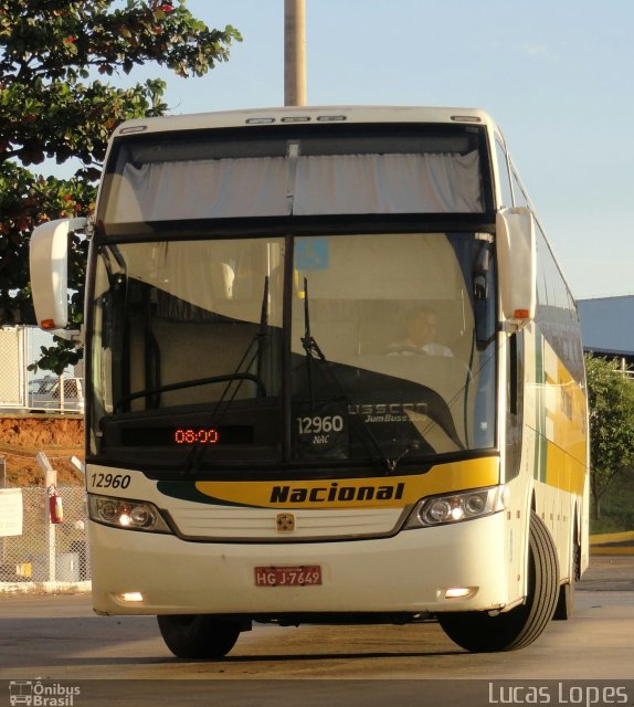 Viação Nacional 12960 na cidade de Goiânia, Goiás, Brasil, por Lucas Gabriel Resende Lopes. Número da foto: #2585959.