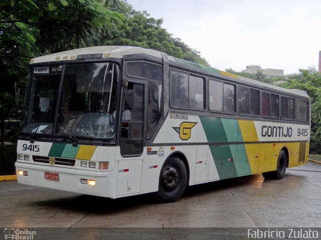Empresa Gontijo de Transportes 9415 na cidade de São Paulo, São Paulo, Brasil, por Fabricio Zulato. Número da foto: #2585329.